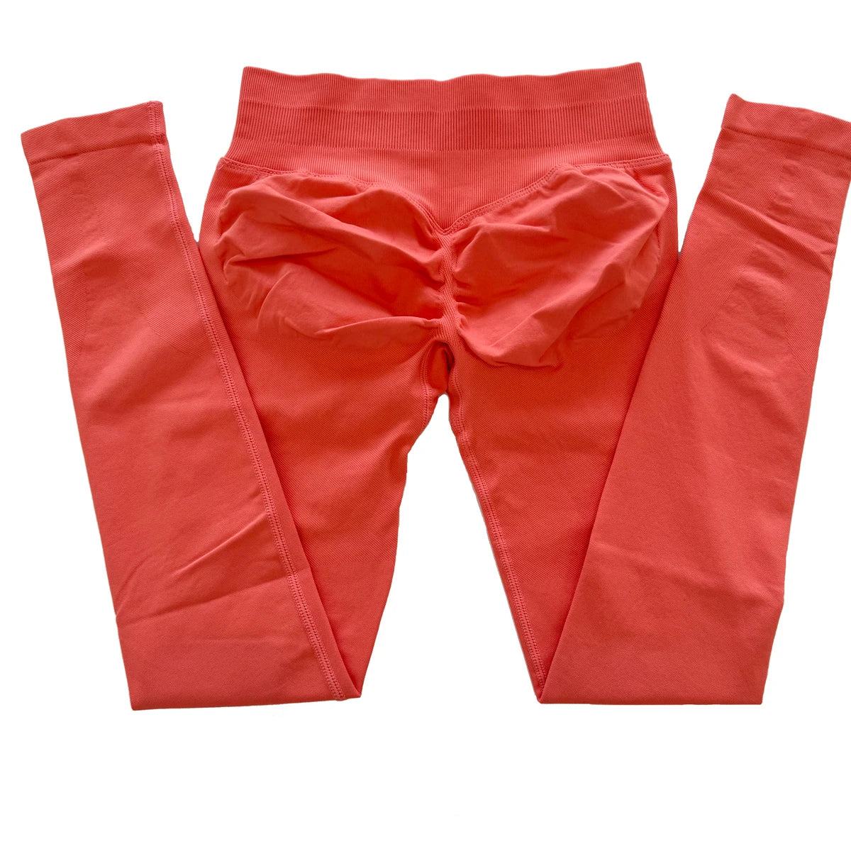 Scrunch Bum Seamless Gym Leggings for Women – Low Waist Push-Up Yoga Pants, Sweat-Wicking Workout Tights, Second-Skin Fit