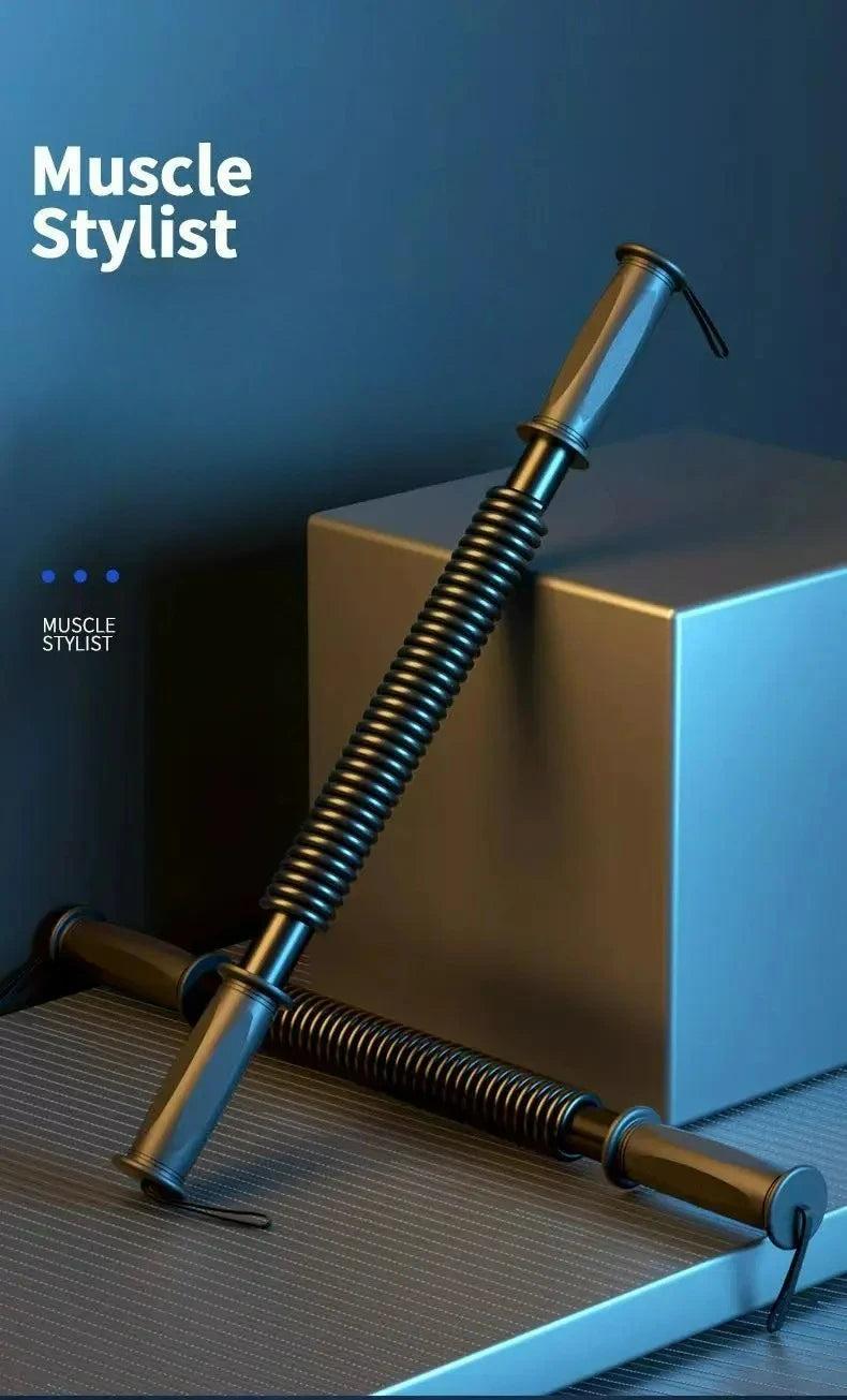 50kg Arm Strength Bar Spring Chest Expander – Adjustable Upper Body Resistance Trainer for Arms, Chest & Shoulder Workouts