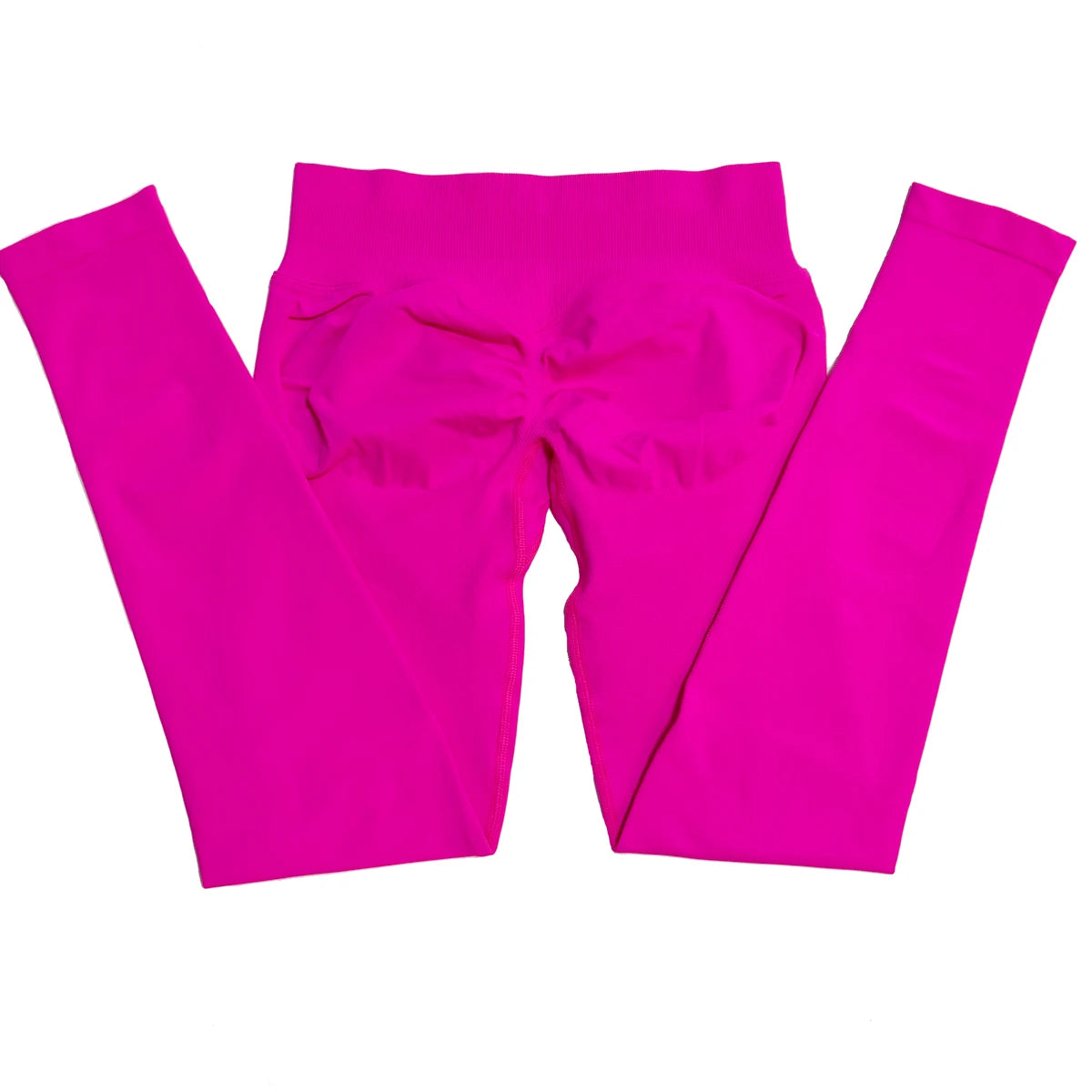 Scrunch Bum Seamless Gym Leggings for Women – Low Waist Push-Up Yoga Pants, Sweat-Wicking Workout Tights, Second-Skin Fit