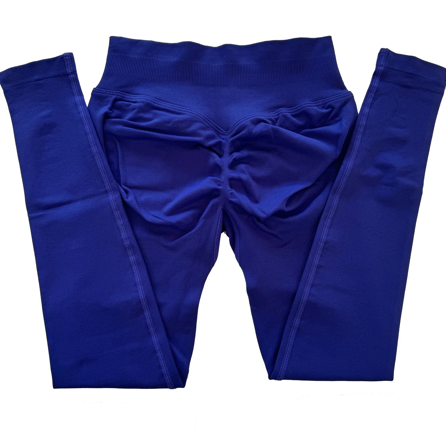 Scrunch Bum Seamless Gym Leggings for Women – Low Waist Push-Up Yoga Pants, Sweat-Wicking Workout Tights, Second-Skin Fit