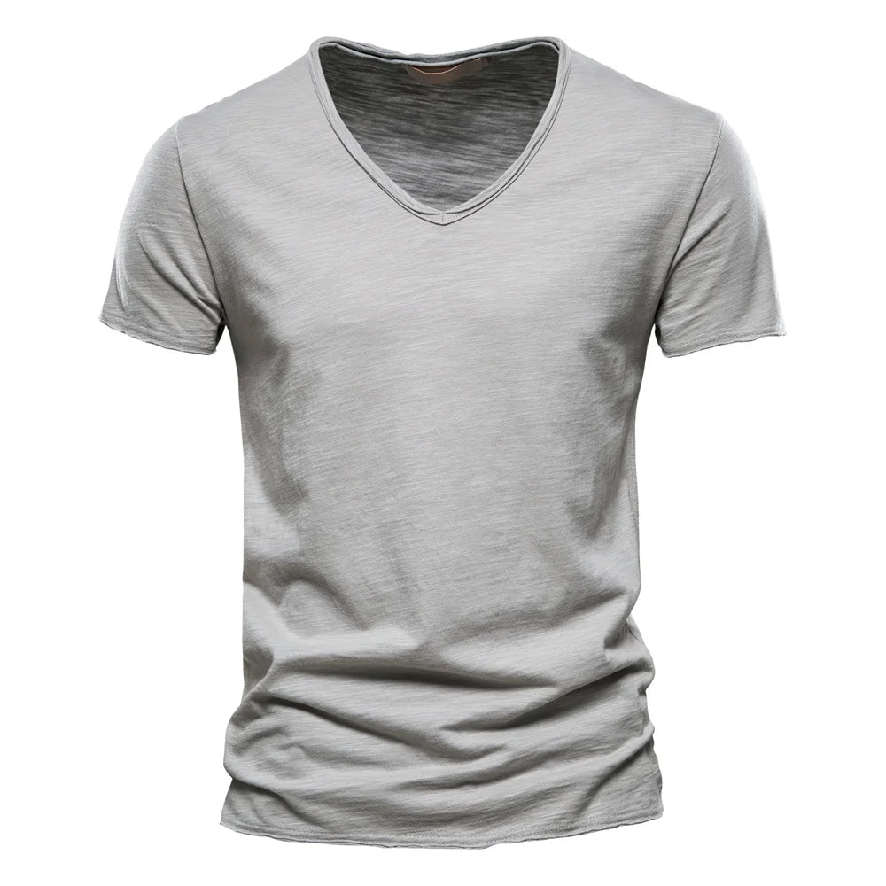Men’s 100% Cotton Slim Fit T-Shirt – Breathable Lightweight Short Sleeve Gym & Casual Tee for Training, Fitness & Everyday Wear