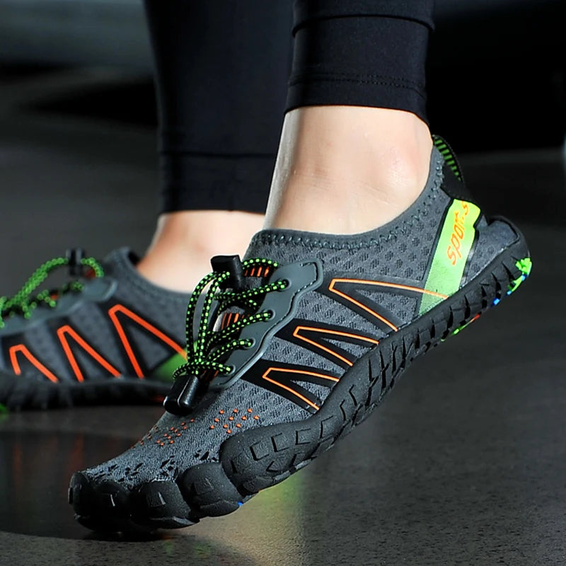 Unisex Barefoot Shoes Outdoor Men Training Running Shoes Quick-drying Swimming Aqua Shoes Lightweight Women Casual Fitness Shoes