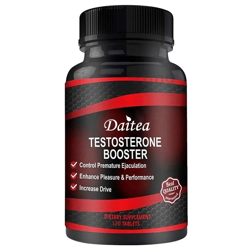 Testosterone Booster Capsules – Strength, Stamina & Energy Support for Muscle Growth & Performance (30/60/120 Count)