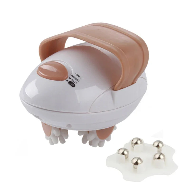 3D Electric Body Slimming Massager Roller – Anti-Cellulite Fat Burning Massage Machine for Muscle Relief & Body Contouring