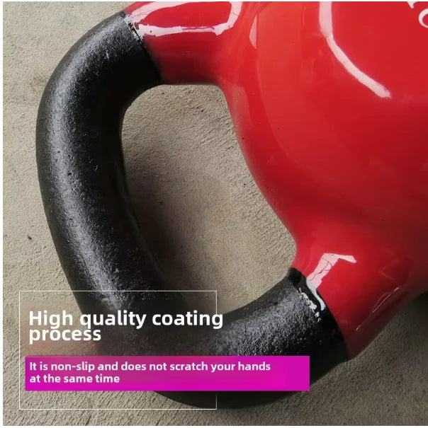 Cast Iron Kettlebell – 2kg to 20kg | Heavy-Duty Dipped Kettlebells for Home Gym, Strength Training & Competition (Men & Women)