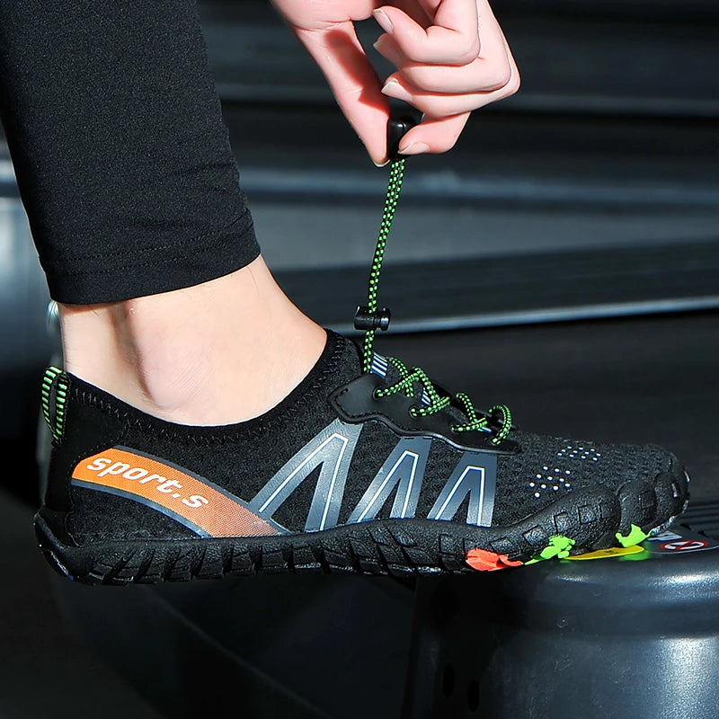 Unisex Barefoot Shoes Outdoor Men Training Running Shoes Quick-drying Swimming Aqua Shoes Lightweight Women Casual Fitness Shoes